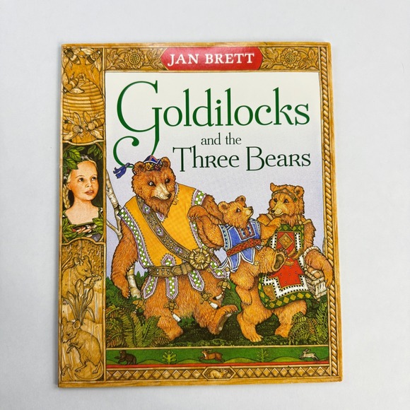 Jan Brett Other - Goldilocks and the Three Bears Jan Brett Dolly Parton‎ Imagination Library Book